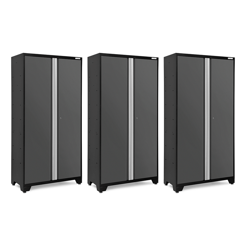 NewAge Products Bold Grey 42-Inch Multi-Use Locker (3-Pack)