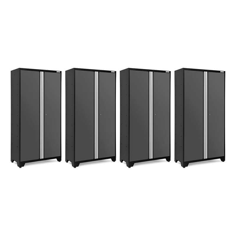 NewAge Products Bold Grey 42-Inch Multi-Use Locker (4-Pack)