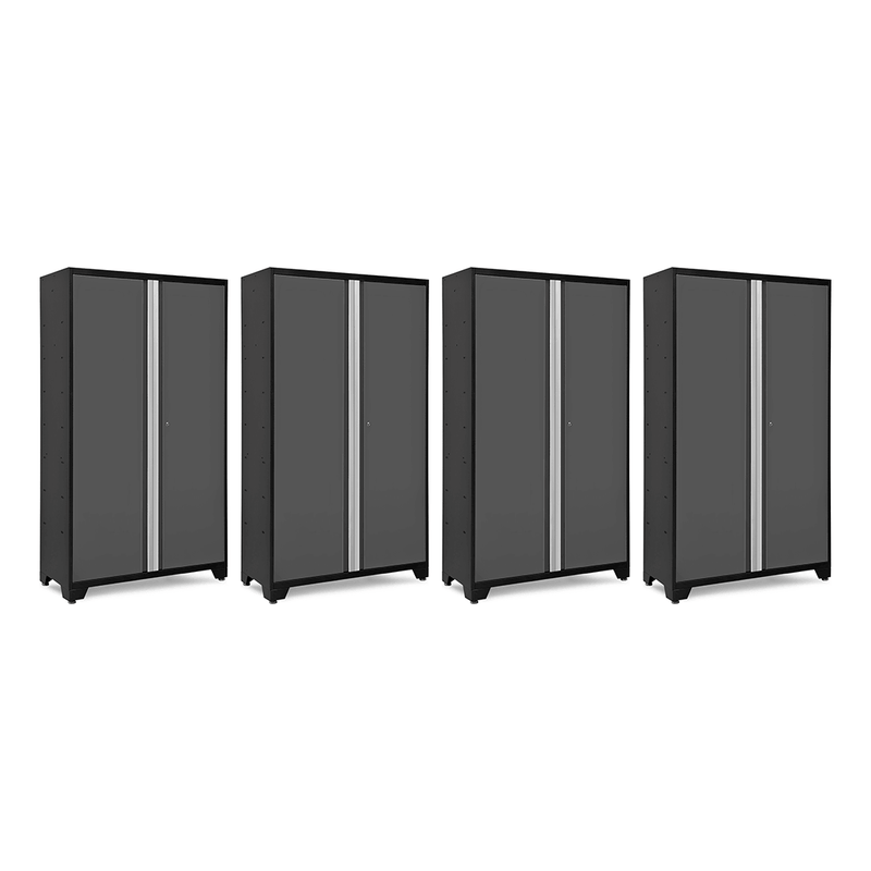 NewAge Products Bold Grey 48-Inch RTA Multi-Use Locker (4-Pack)