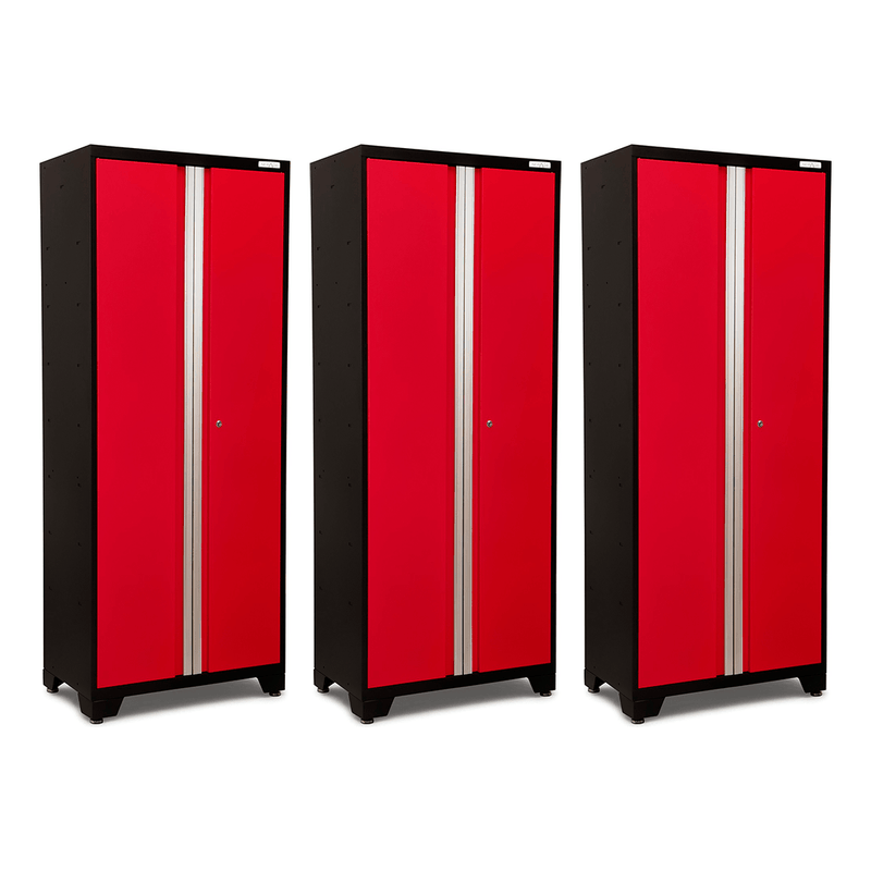 NewAge Products Bold Red 30-Inch Multi-Use Locker (3-Pack)