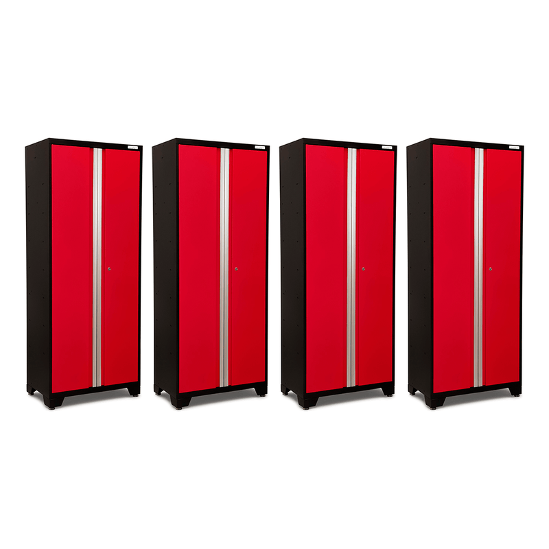 NewAge Products Bold Red 30-Inch Multi-Use Locker (4-Pack)