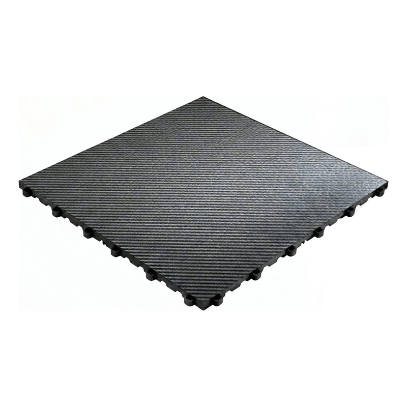 Swisstrax Vinyltrax Pro Carbon Fiber Garage Floor Tiles (10 Pack)