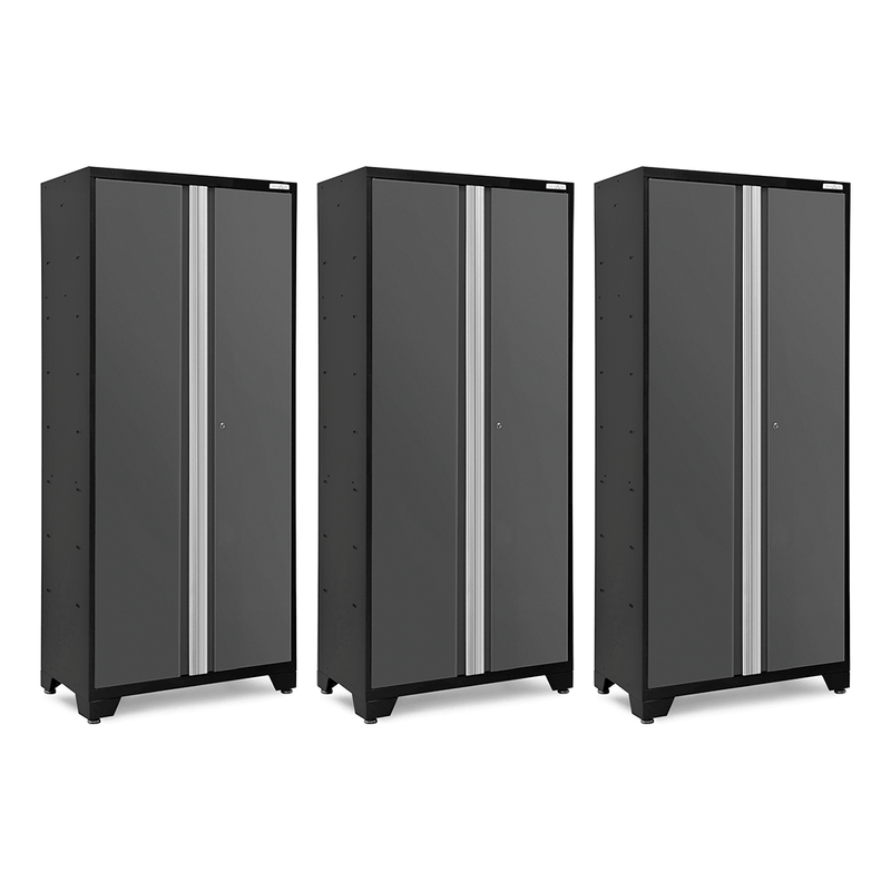 NewAge Products Bold Grey 36-Inch Multi-Use Locker (3-Pack)