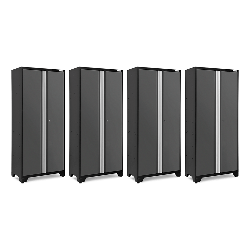 NewAge Products Bold Grey 36-Inch Multi-Use Locker (4-Pack)