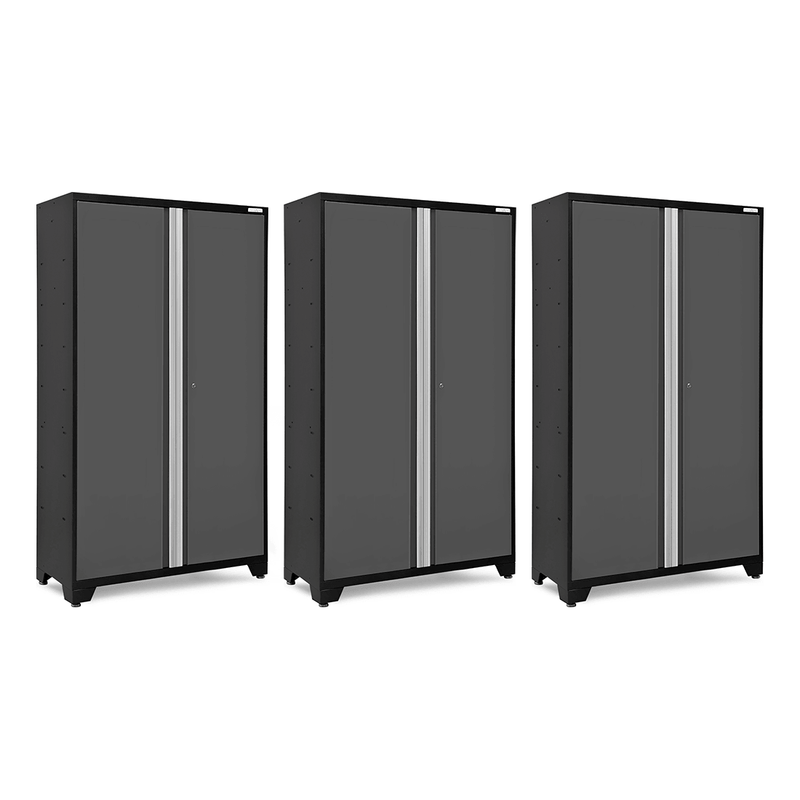 NewAge Products Bold Grey 48-Inch Multi-Use Locker (3-Pack)