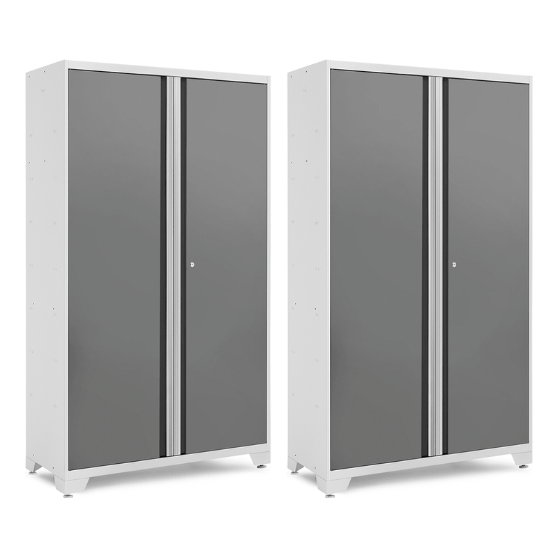 NewAge Products Bold Platinum 48-Inch RTA Multi-Use Locker (2-Pack)