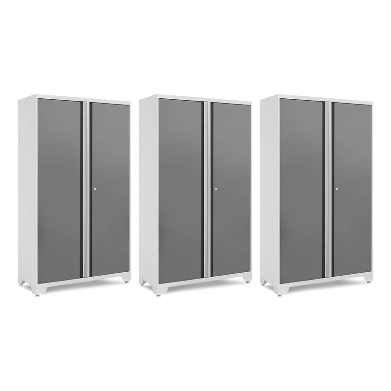 NewAge Products Bold Platinum 48-Inch RTA Multi-Use Locker (3-Pack)