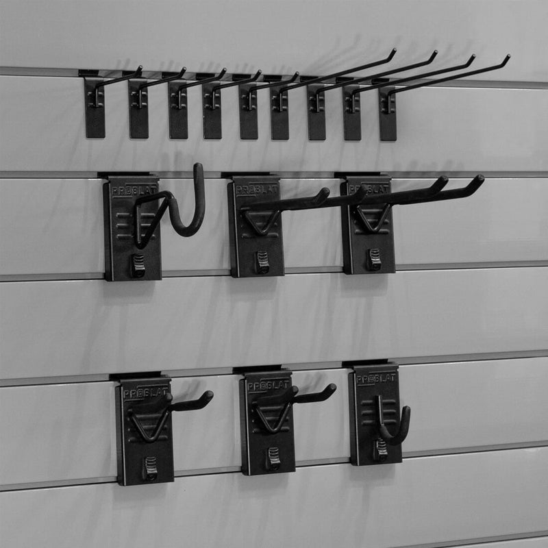 Stealth Standard Bundle - Charcoal PVC Slatwall