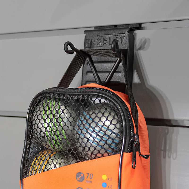 Proslat Stealth Sports Bundle - Light Grey PVC Slatwall