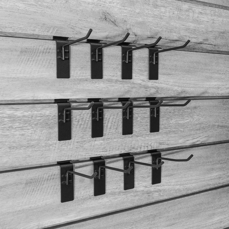 Proslat Stealth Slatwall 4-Inch Single Hook (36-Pack)
