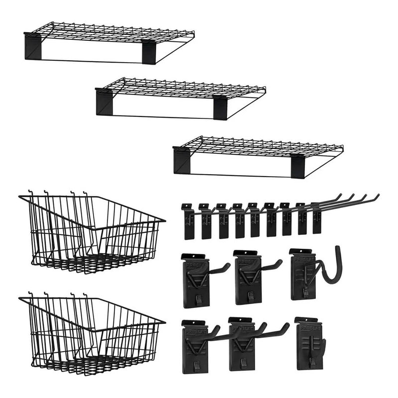 Proslat Stealth Slatwall Ultimate Bundle Kit