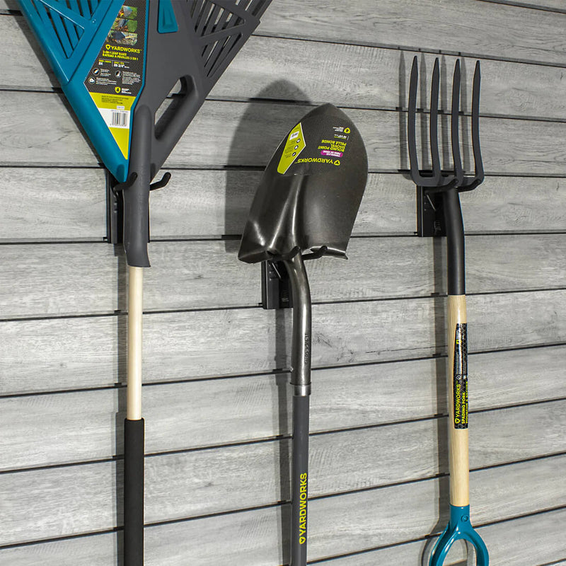 Proslat Stealth Slatwall Double 4-Inch Hook (9-Pack)