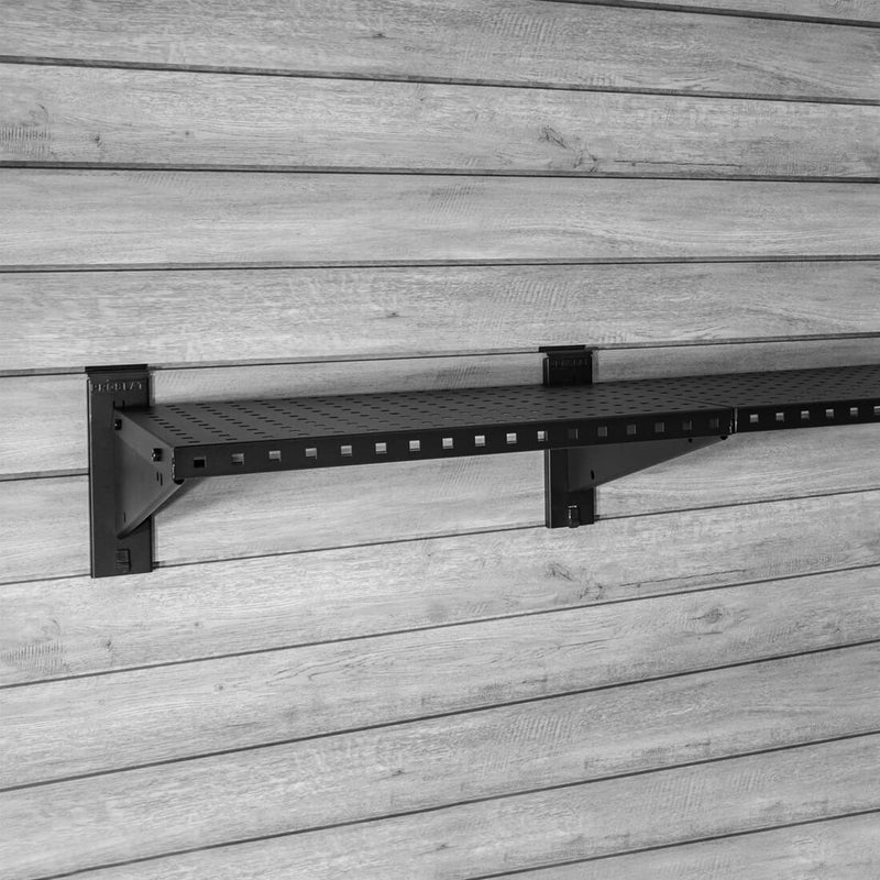 Proslat Stealth Slatwall 48-Inch Heavy-Duty Metal Shelf