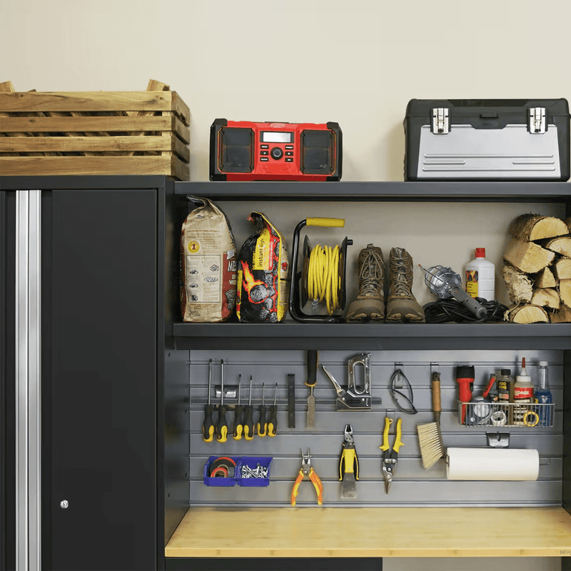 NewAge Products Bold Black 5-Piece Garage Cabinet System (No Worktop)