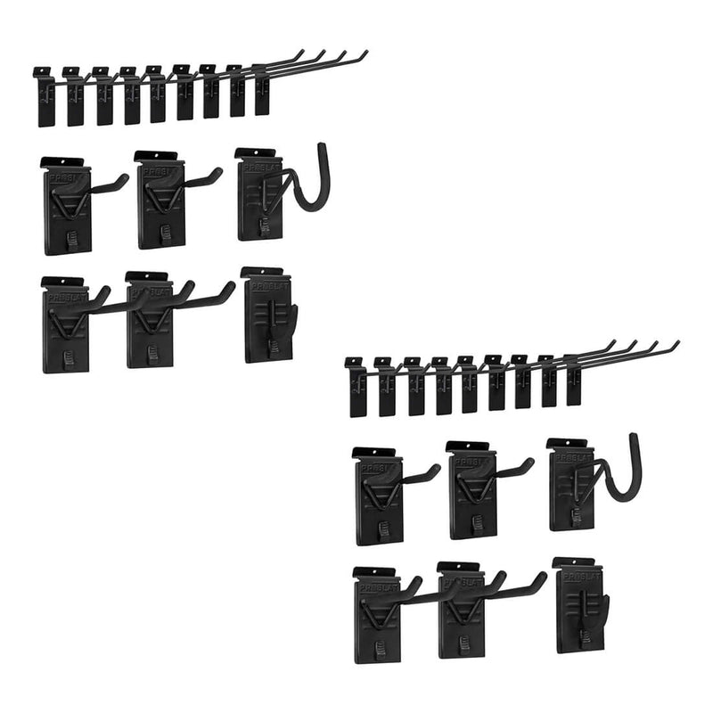 Proslat Stealth Slatwall 30-Piece Hook Kit