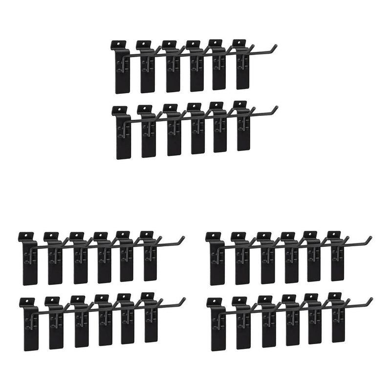 Proslat Stealth Slatwall 4-Inch Single Hook (36-Pack)