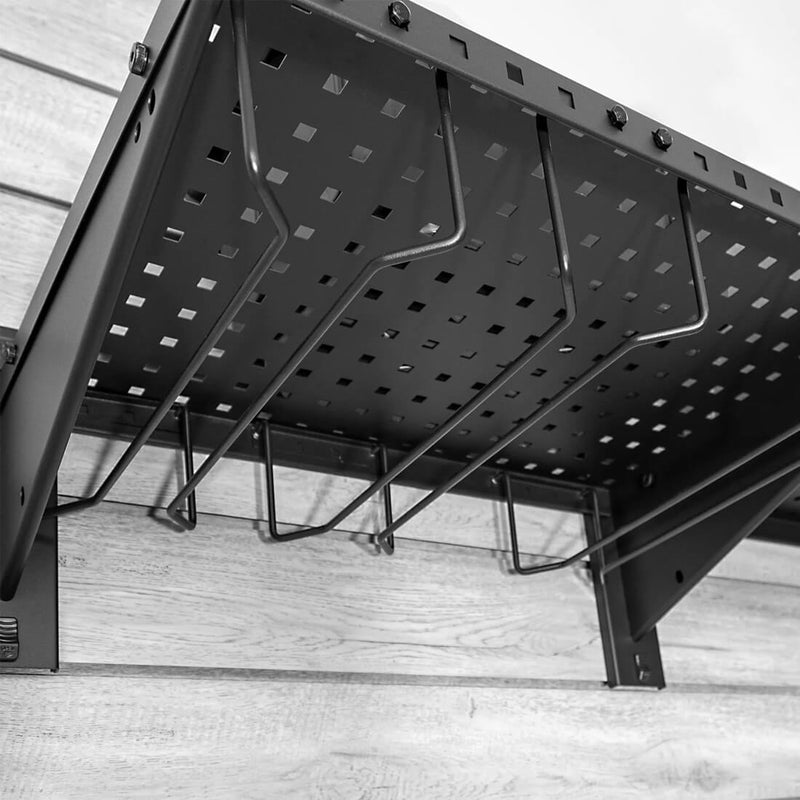 Proslat Stealth Slatwall Heavy-Duty Shelf Tool Organizer Bracket (3-Pack)