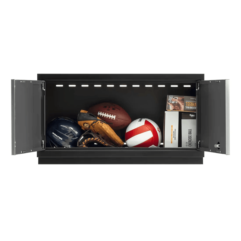 NewAge Products Bold Grey 8-Piece Garage Wall-Mounted Cabinet System