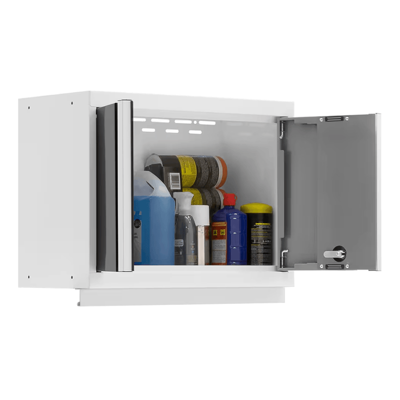 NewAge Products Bold Platinum 24-Inch Wall Cabinet