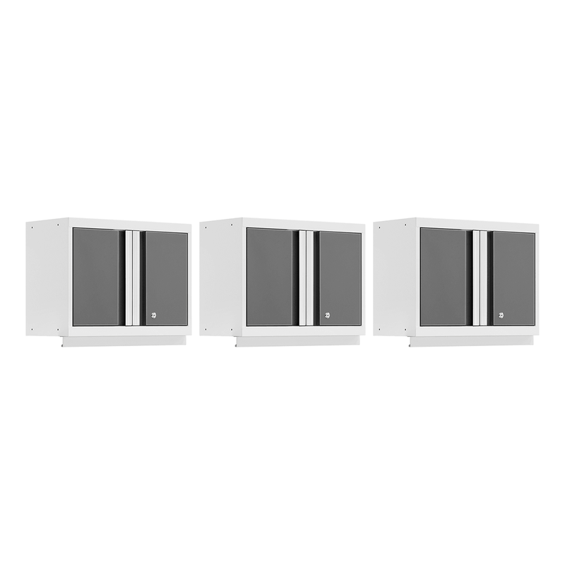 NewAge Products Bold Platinum 24-Inch Wall Cabinet (3-Pack)
