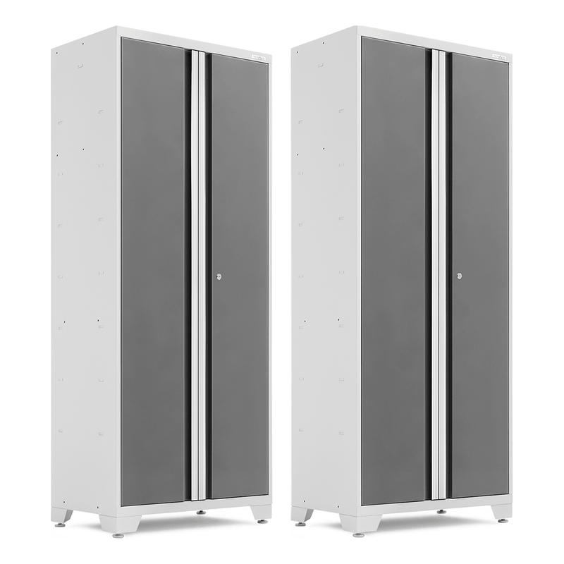 NewAge Products Bold Platinum 30-Inch Multi-Use Locker (2-Pack)