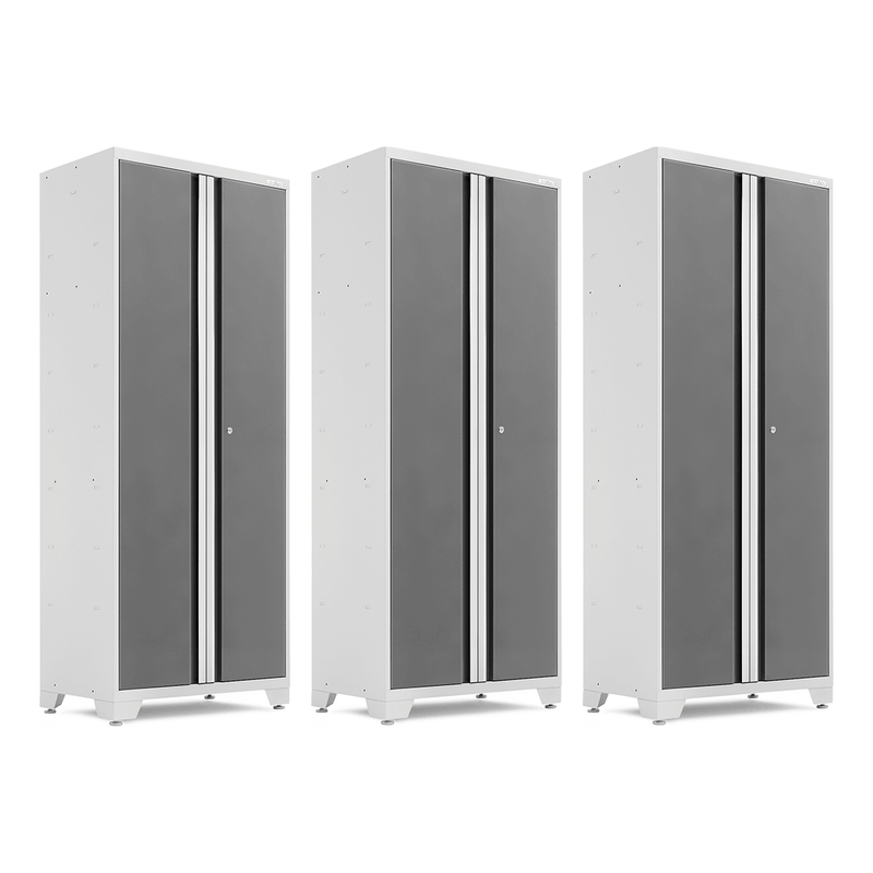 NewAge Products Bold Platinum 30-Inch Multi-Use Locker (3-Pack)