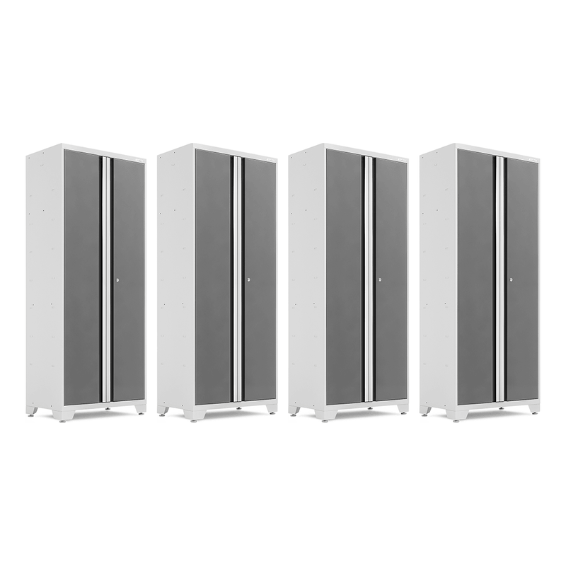 NewAge Products Bold Platinum 30-Inch Multi-Use Locker (4-Pack)