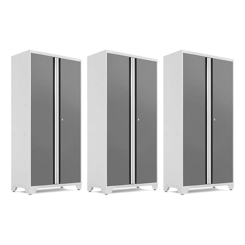 NewAge Products Bold Platinum 36-Inch Multi-Use Locker (3-Pack)