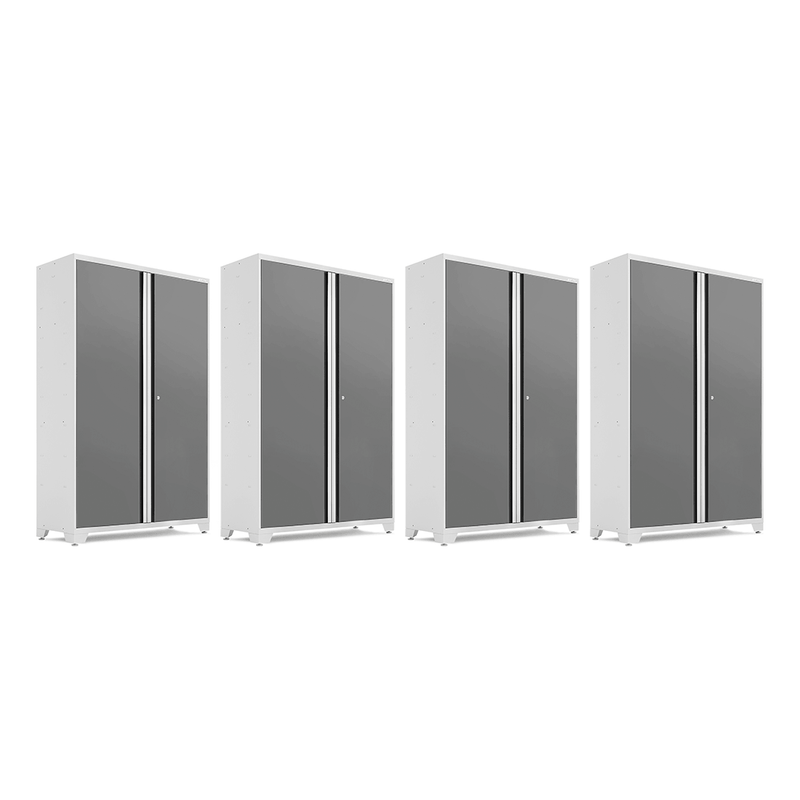 NewAge Products Bold Platinum 48-Inch Multi-Use Locker (4-Pack)