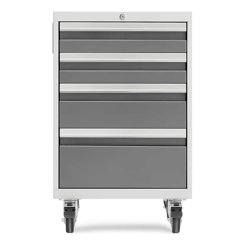 NewAge Products Bold Platinum Rolling Tool Drawer Cabinet