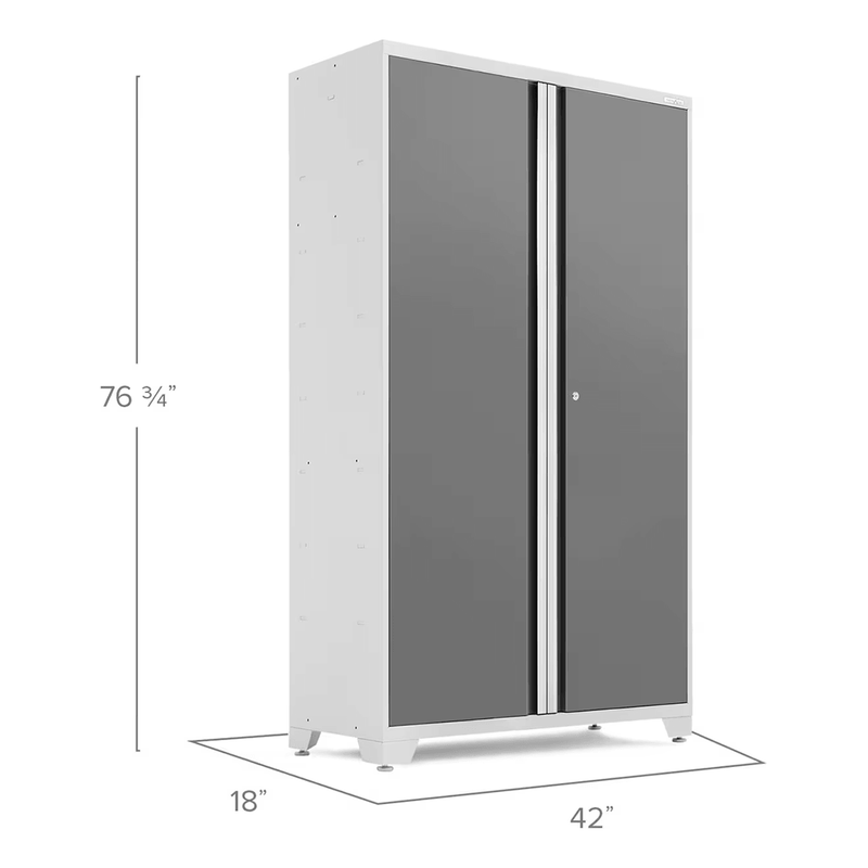 NewAge Products Bold Platinum 42-Inch Multi-Use Locker (3-Pack)