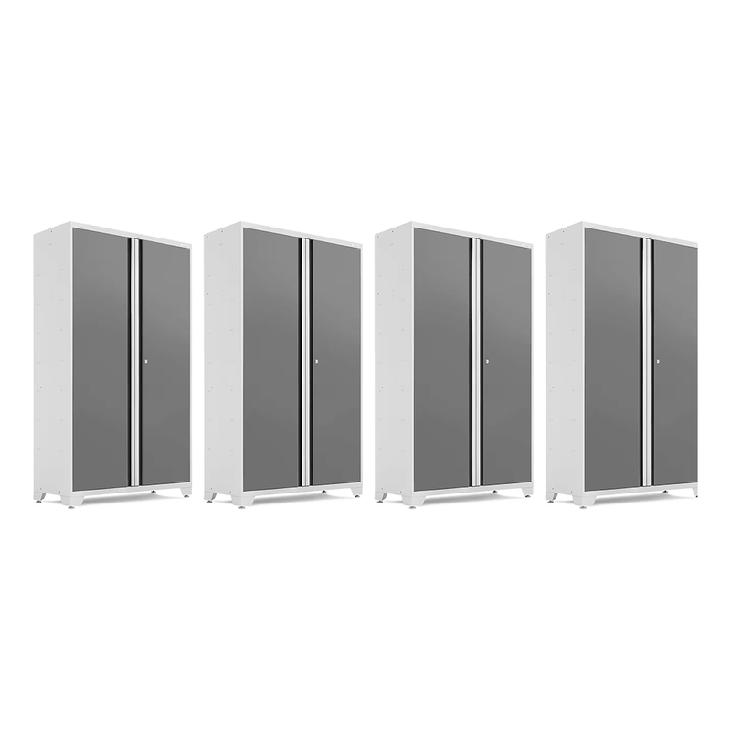 NewAge Products Bold Platinum 42-Inch Multi-Use Locker (4-Pack)