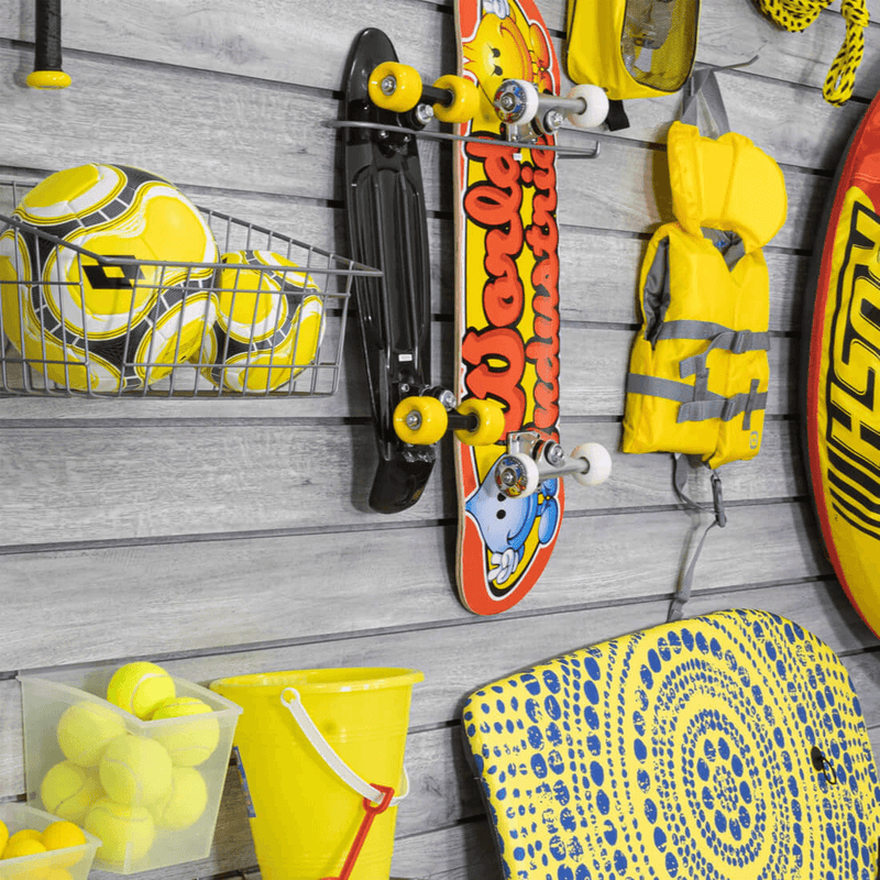 Proslat PROCORE Slatwall Sports Bundle (Grey Wood)