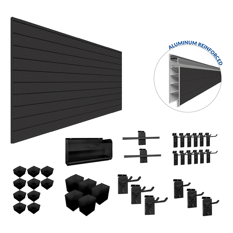 Proslat PROCORE Slatwall Handyman Bundle (Carbon Fiber)