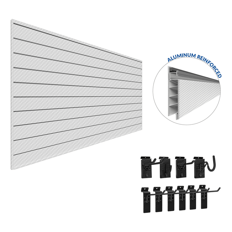 Proslat PROCORE Slatwall Mini Bundle (Silver Grey Carbon Fiber)