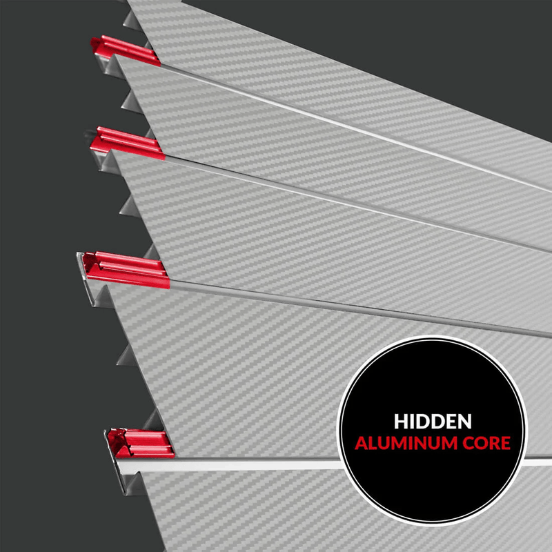 Proslat PROCORE Slatwall Basic Bundle (Silver Grey Carbon Fiber)