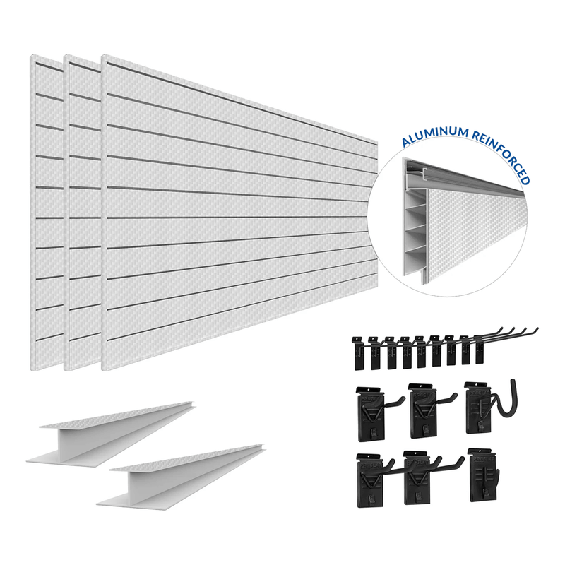 Proslat PROCORE Slatwall Standard Bundle (Silver Grey Carbon Fiber)