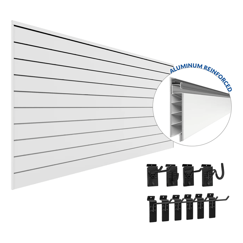 Proslat PROCORE Slatwall Mini Bundle (White)