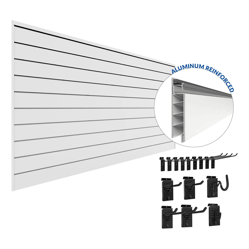 Proslat PROCORE Slatwall Basic Bundle (White)
