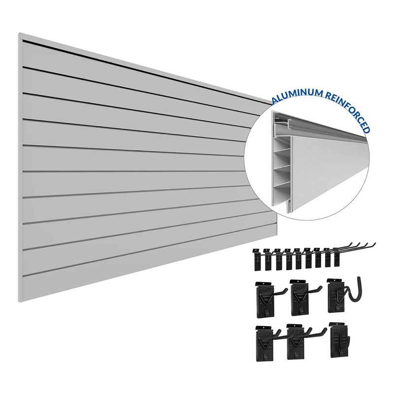 Proslat PROCORE Slatwall Basic Bundle (Grey)