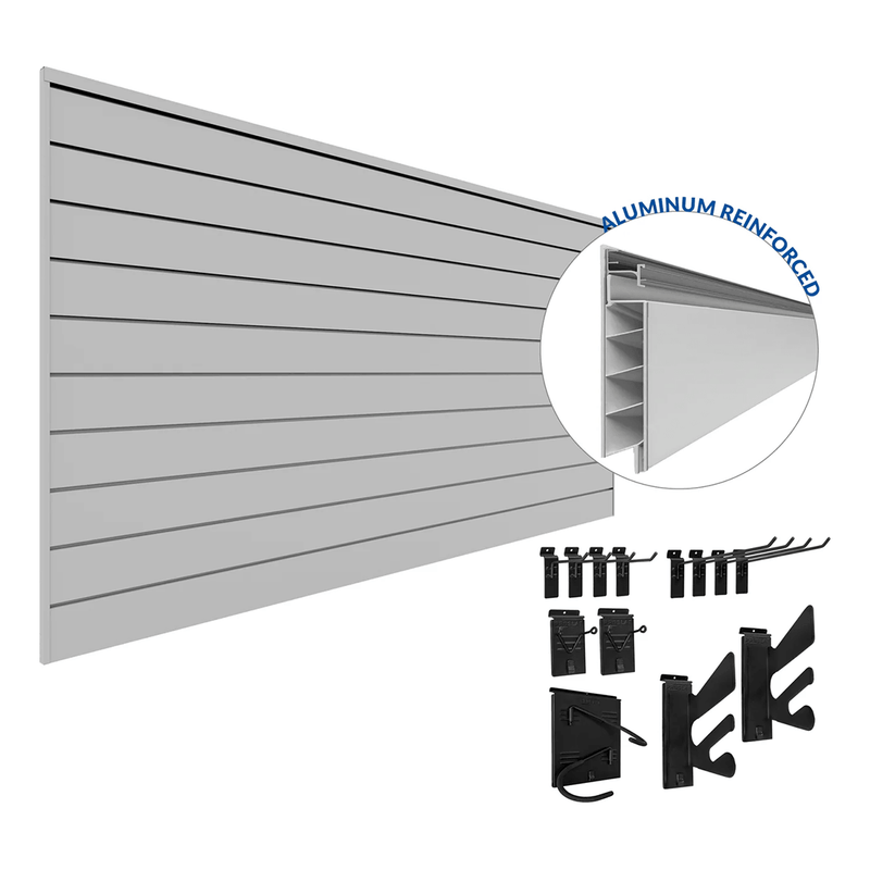 Proslat PROCORE Slatwall Sports Bundle (Grey)