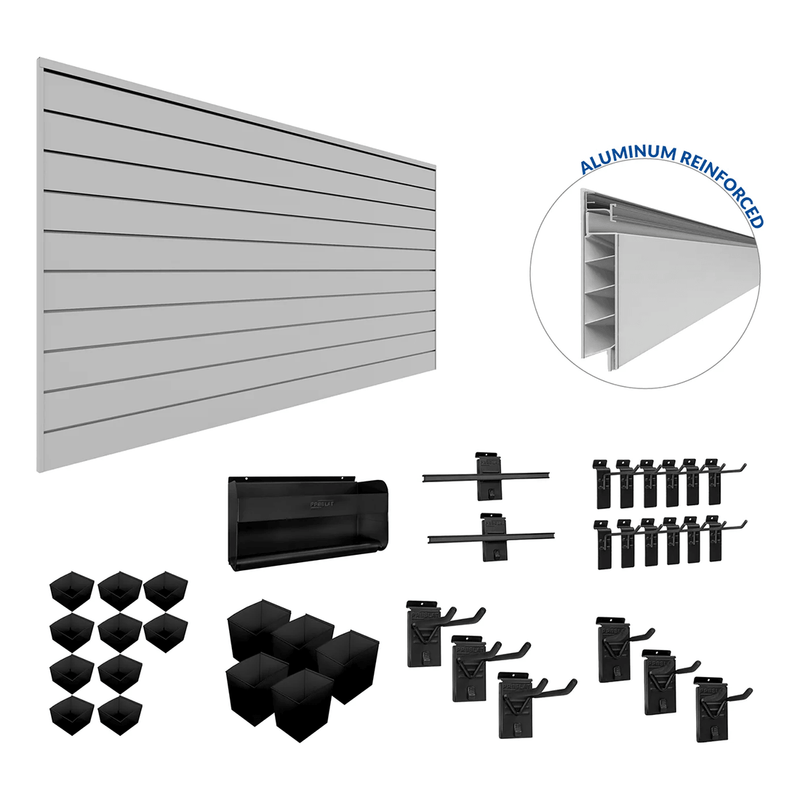 Proslat PROCORE Slatwall Handyman Bundle (Grey)