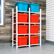 Proslat Bin Warehouse 8 Tote Edition (32 Gallon) | 65001 | Garage Giant
