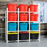 Proslat Bin Warehouse 12 Tote Edition (32 Gallon) | 65002 | Garage Giant