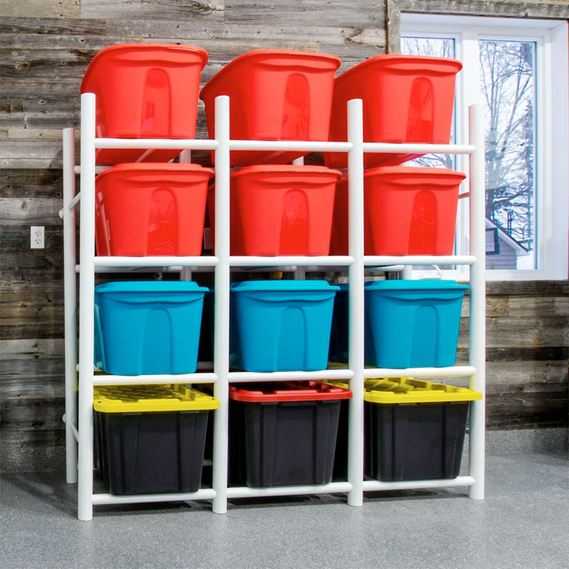 Proslat Bin Warehouse 12 Tote Edition (32 Gallon) | 65002 | Garage Giant