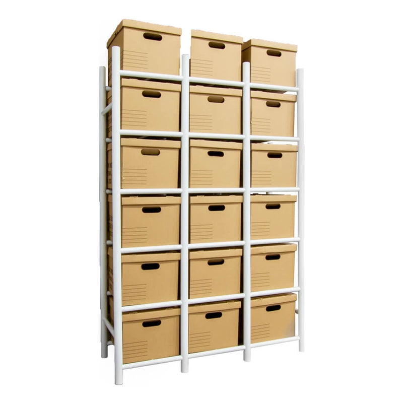 Proslat Bin Warehouse 18 File Box Storage System | 65005 | Garage Giant