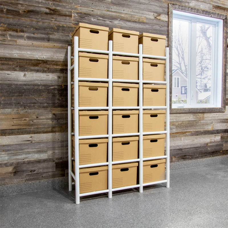 Proslat Bin Warehouse 18 File Box Storage System | 65005 | Garage Giant