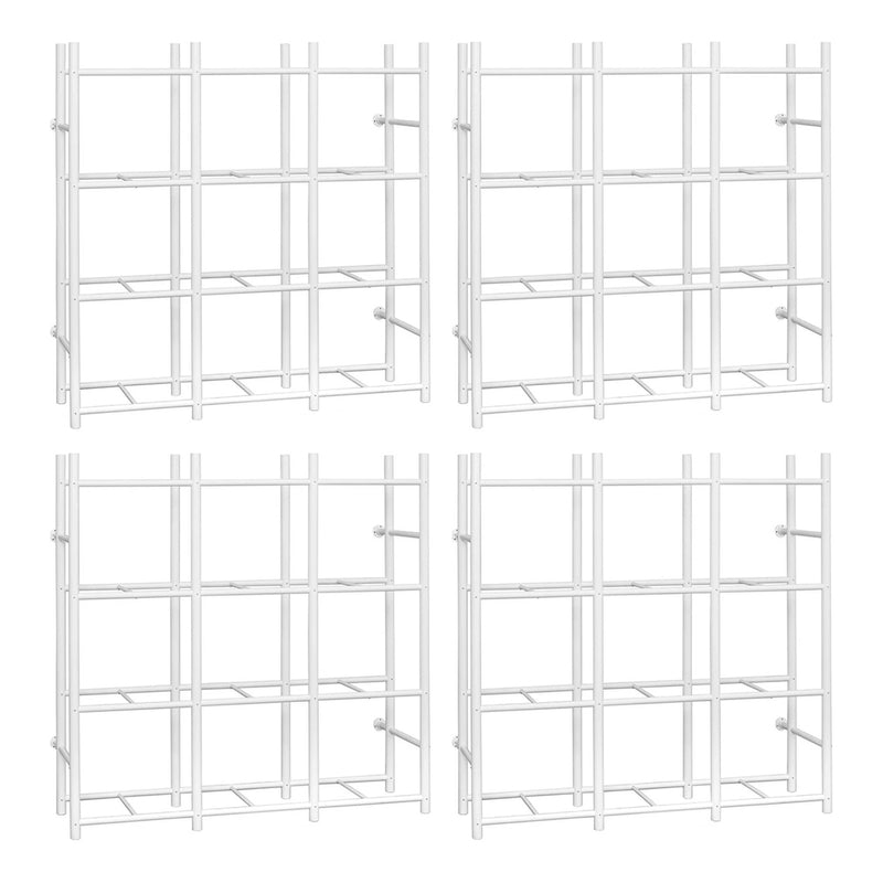 Bin Warehouse 12 Tote Compact Storage Rack (4-Pack)