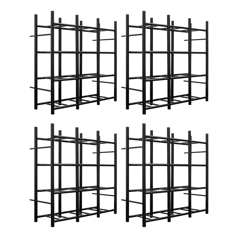 Bin Warehouse Heavy-Duty 12 Tote Storage Rack (4-Pack)