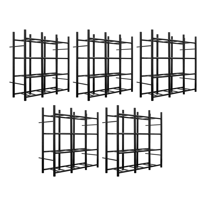 Bin Warehouse Heavy-Duty 12 Tote Storage Rack (5-Pack)